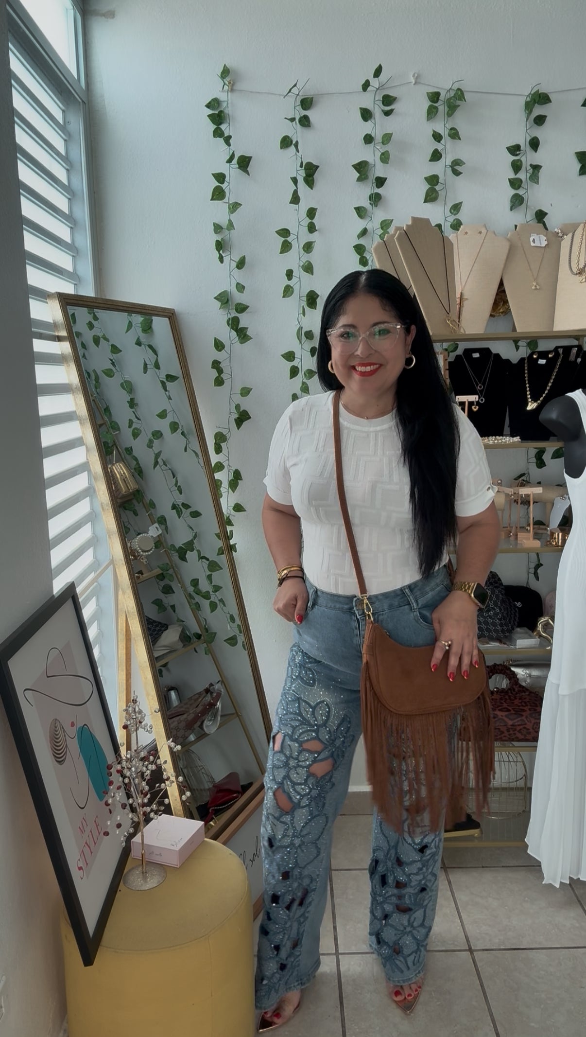White Fen Inspo Top