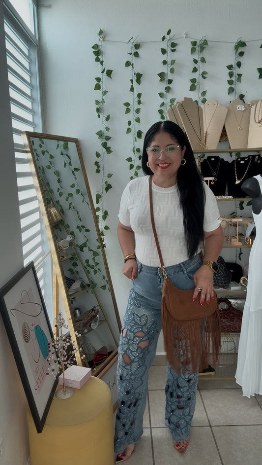 White Fen Inspo Top