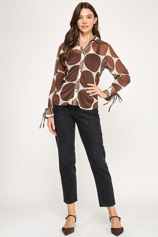 Pre-order Oct 11 See Through Top
