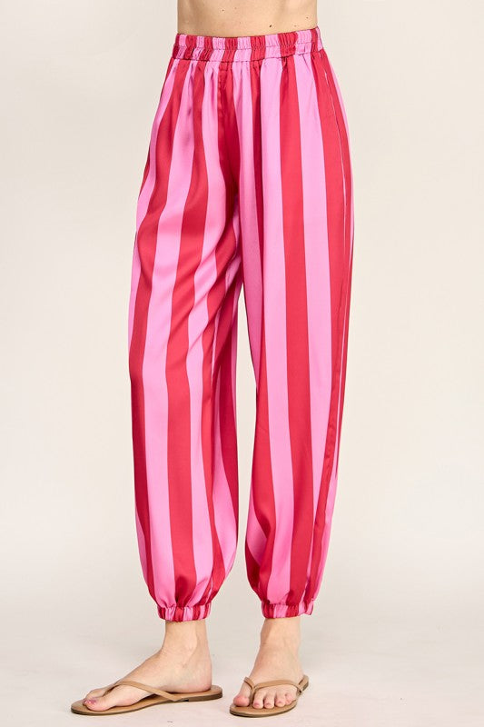 Pre-order July 20 Red/Pink Jogger Pant