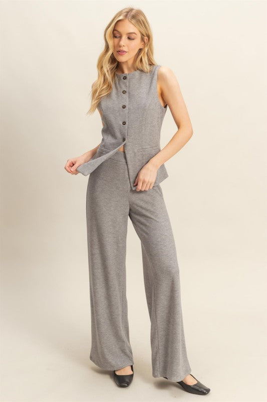 Sunset Set Gray Woven