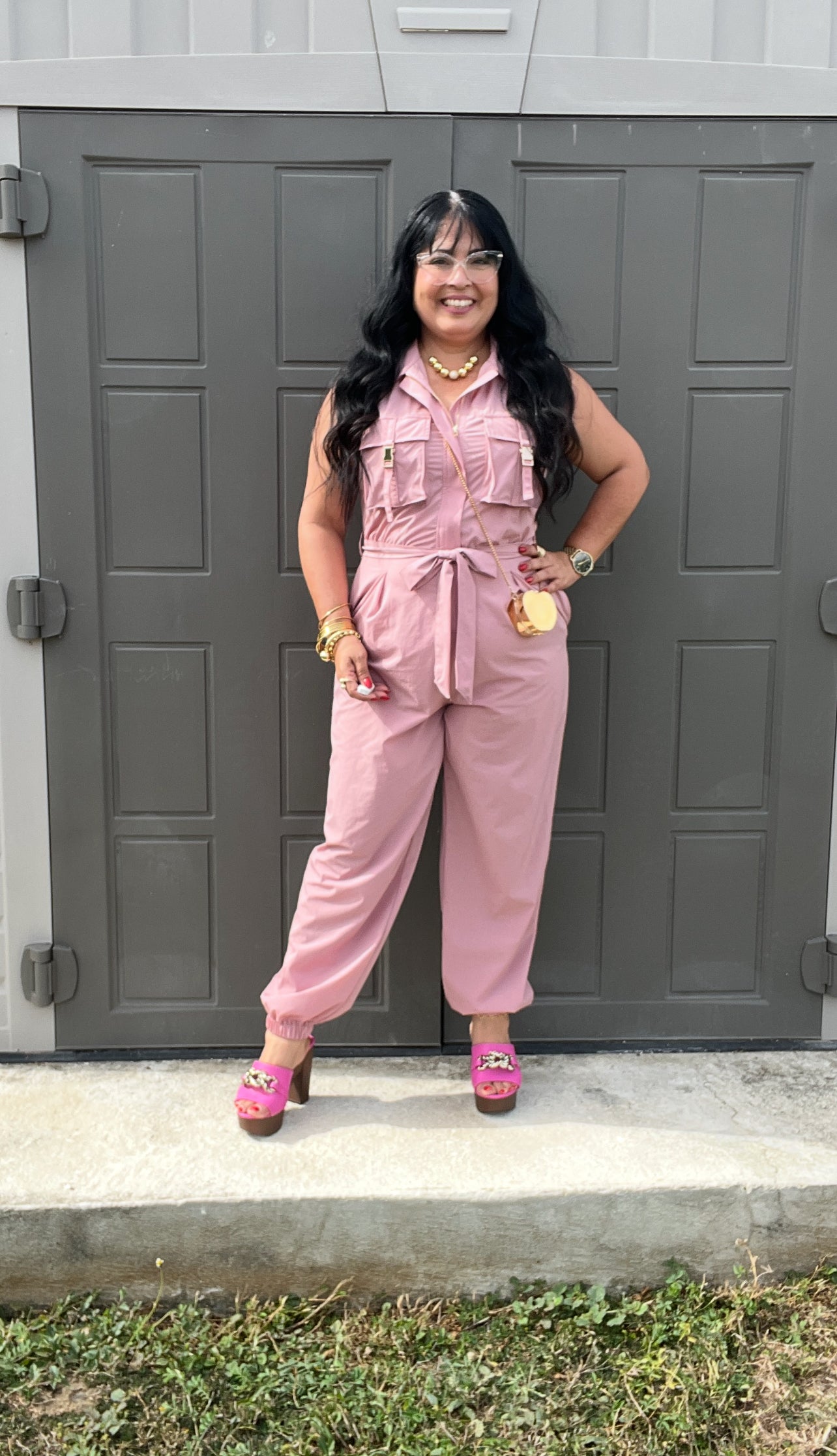 Pre-orden Julio 7Mauve Jogger Jumpsuit