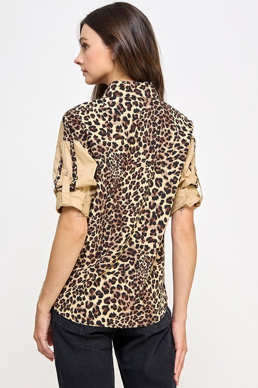 Animal Print Color Block