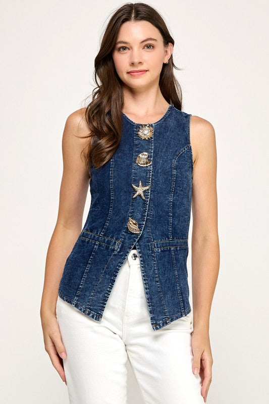 Denim Vest