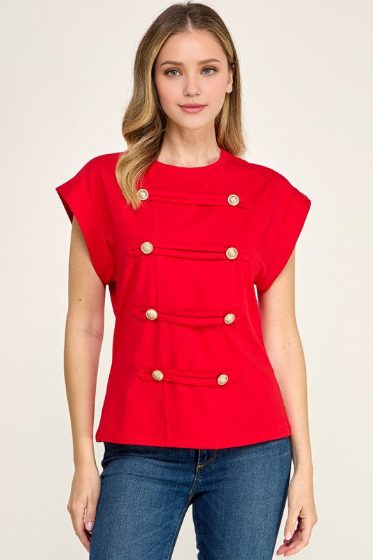 Pre-order July 20 Red Napoleonic T-Shirt