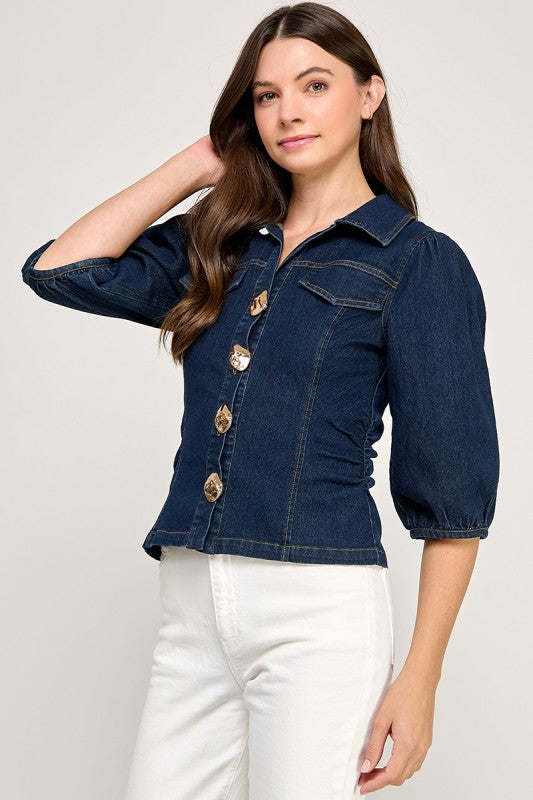 Denim Top - Jacket