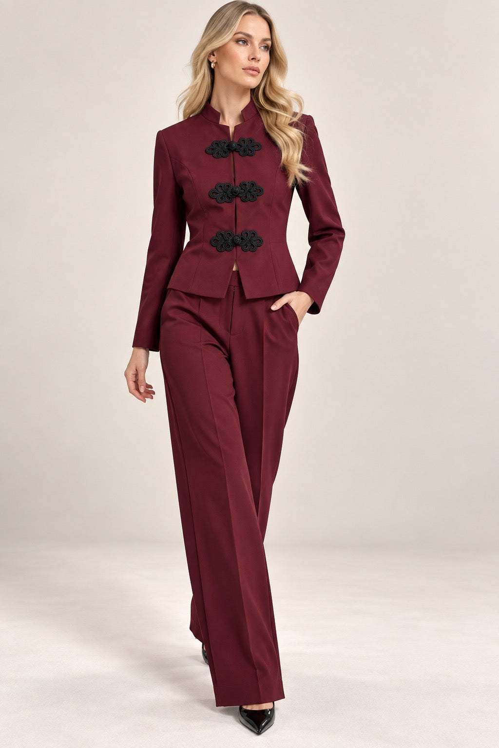 Burgundy Napoleon Set