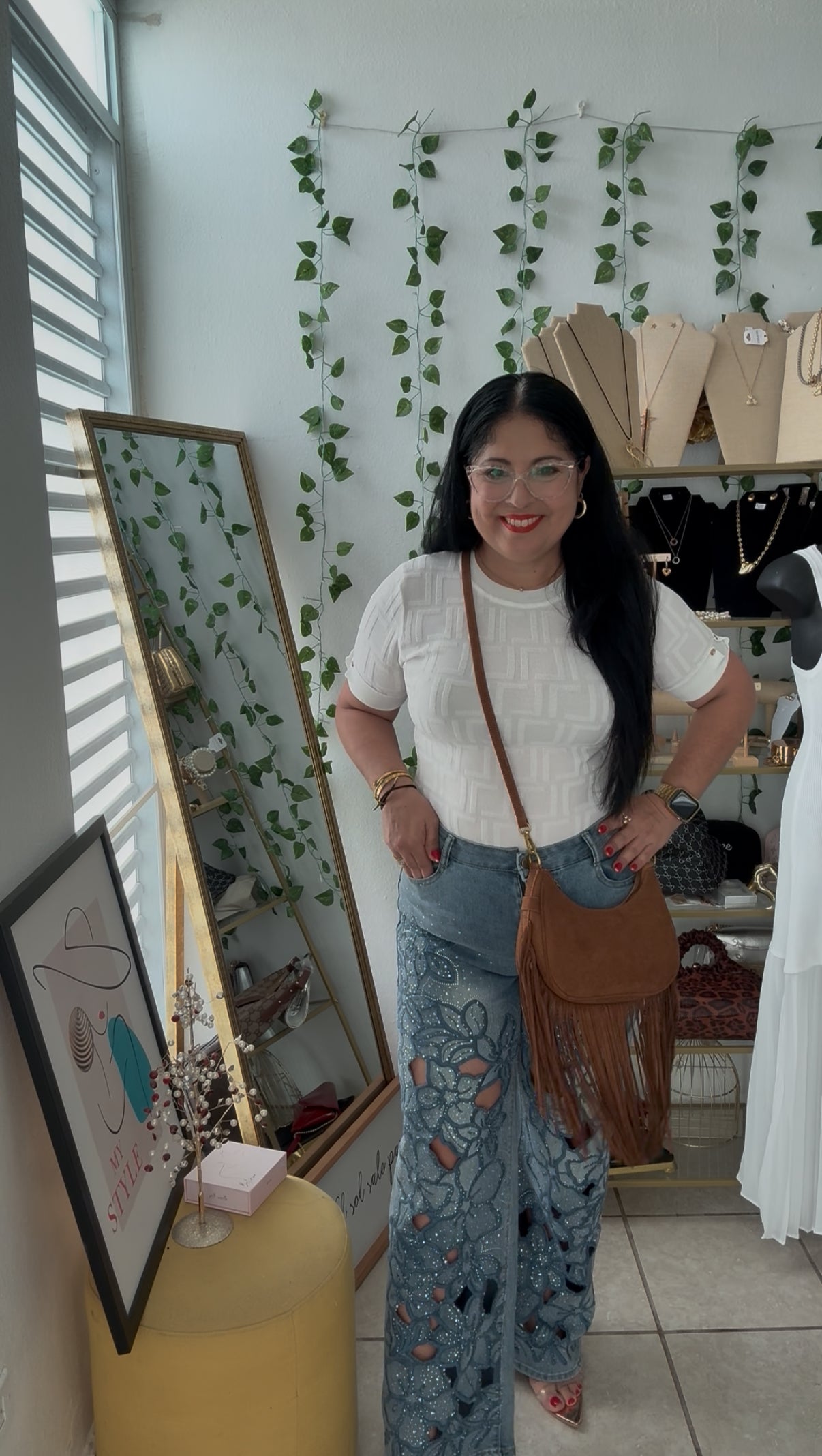 White Fen Inspo Top