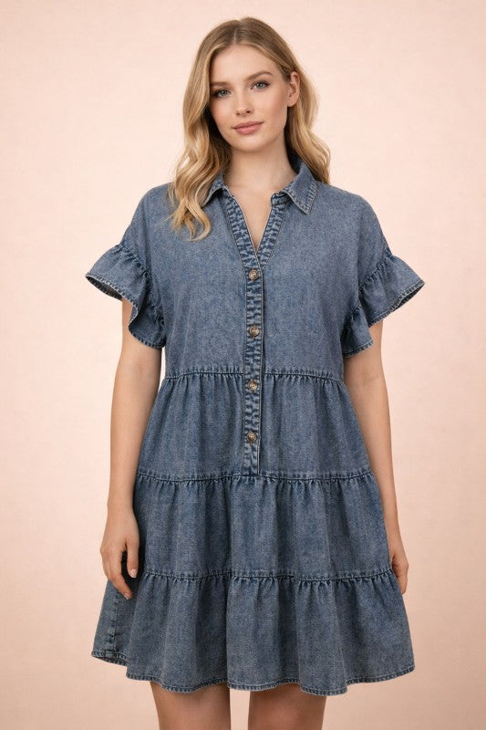 Dark Denim Dress