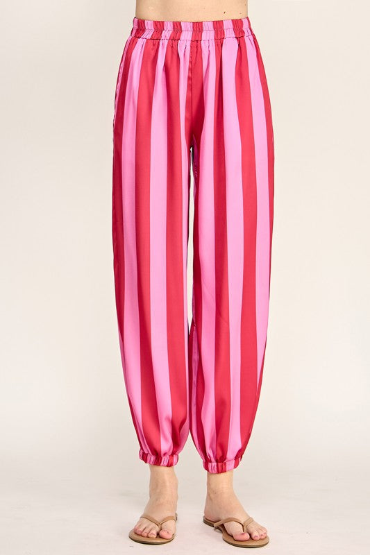 Pre-order July 20 Red/Pink Jogger Pant