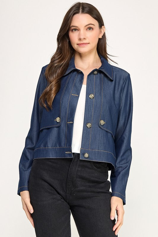 Denin Look Thin Jacket