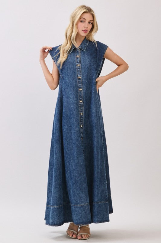 Dark Denim Dress