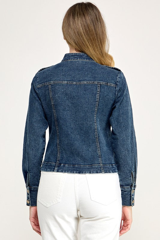 Pre-order Nov 2 Military Denim Jacket
