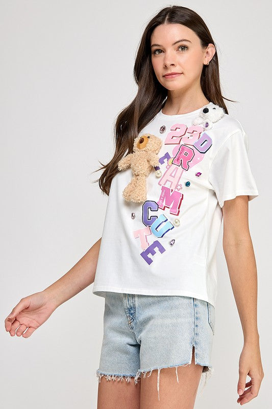 White Bear Dram Cute T-Shirt