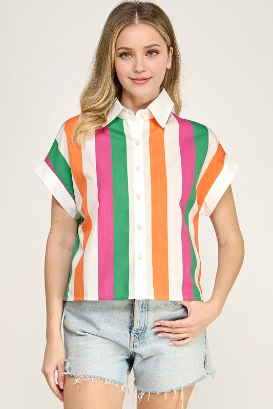 Vertical Stripe Shirt