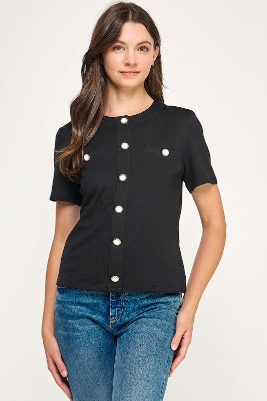 Pre-order Agosto 30 Black T-Shirt