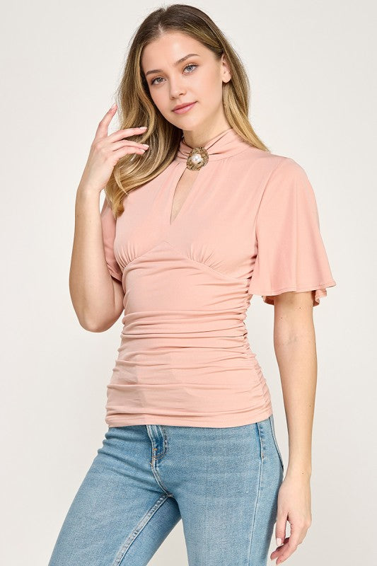 Retro Pink Top