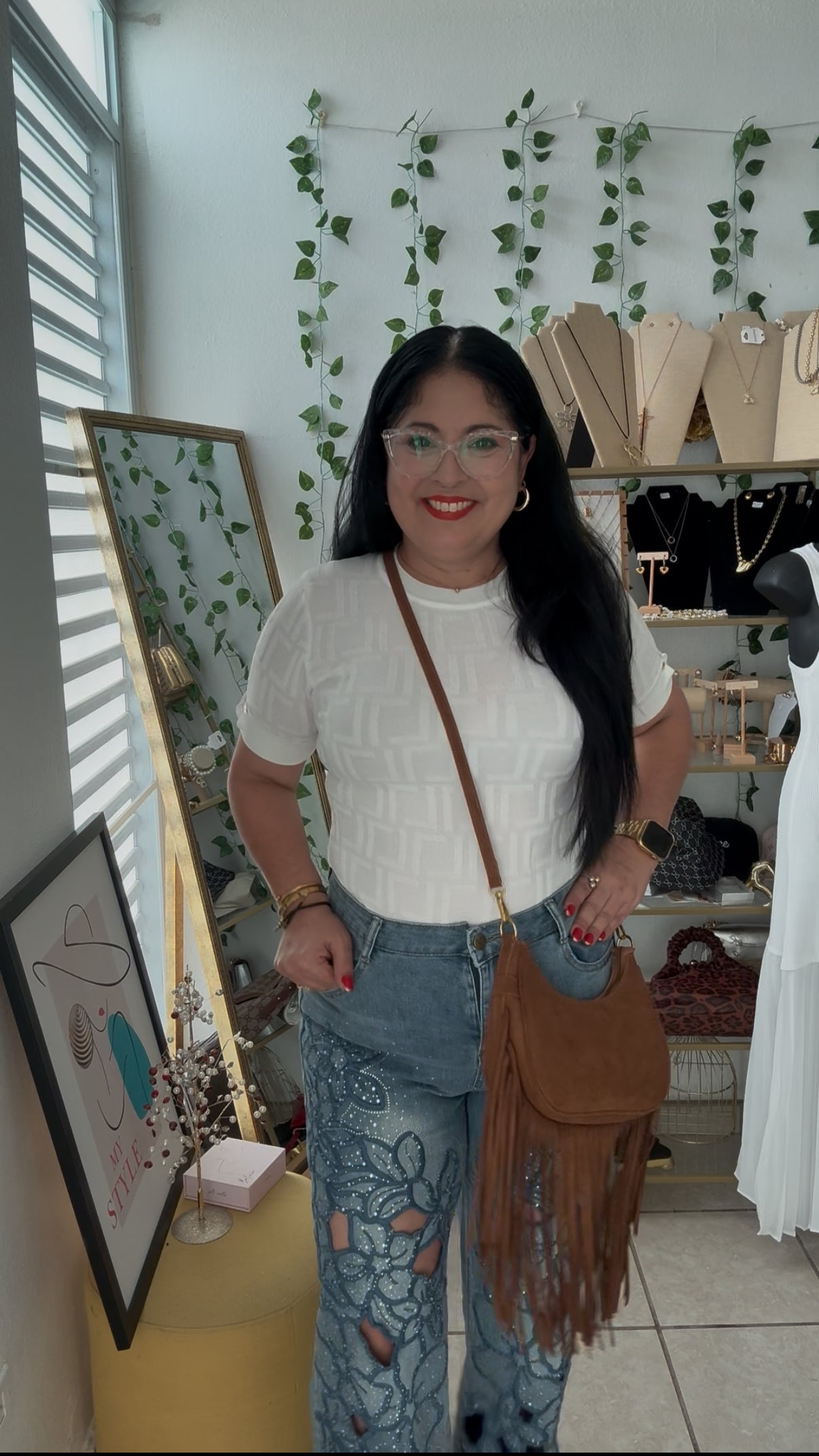 White Fen Inspo Top