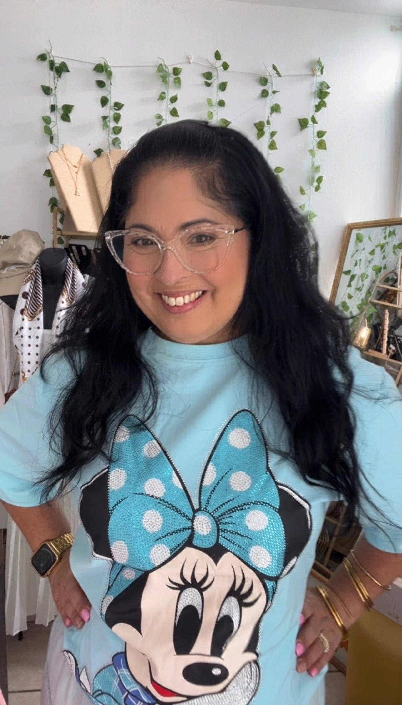 Blue Minnie Oversize (L)