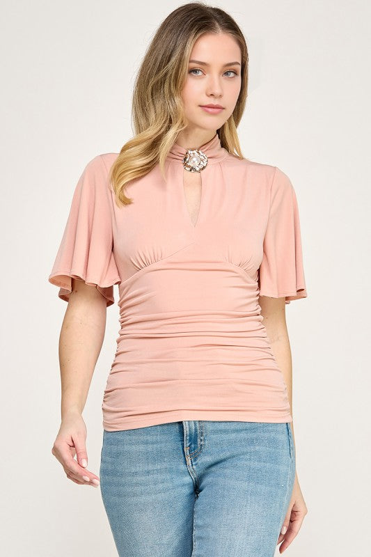Retro Pink Top