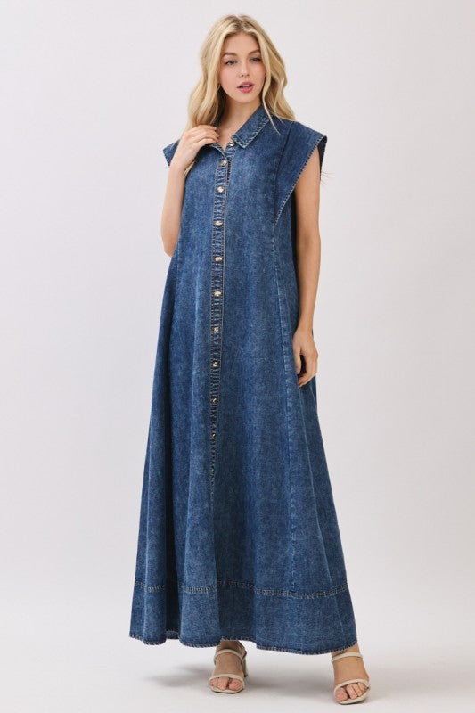 Dark Denim Dress