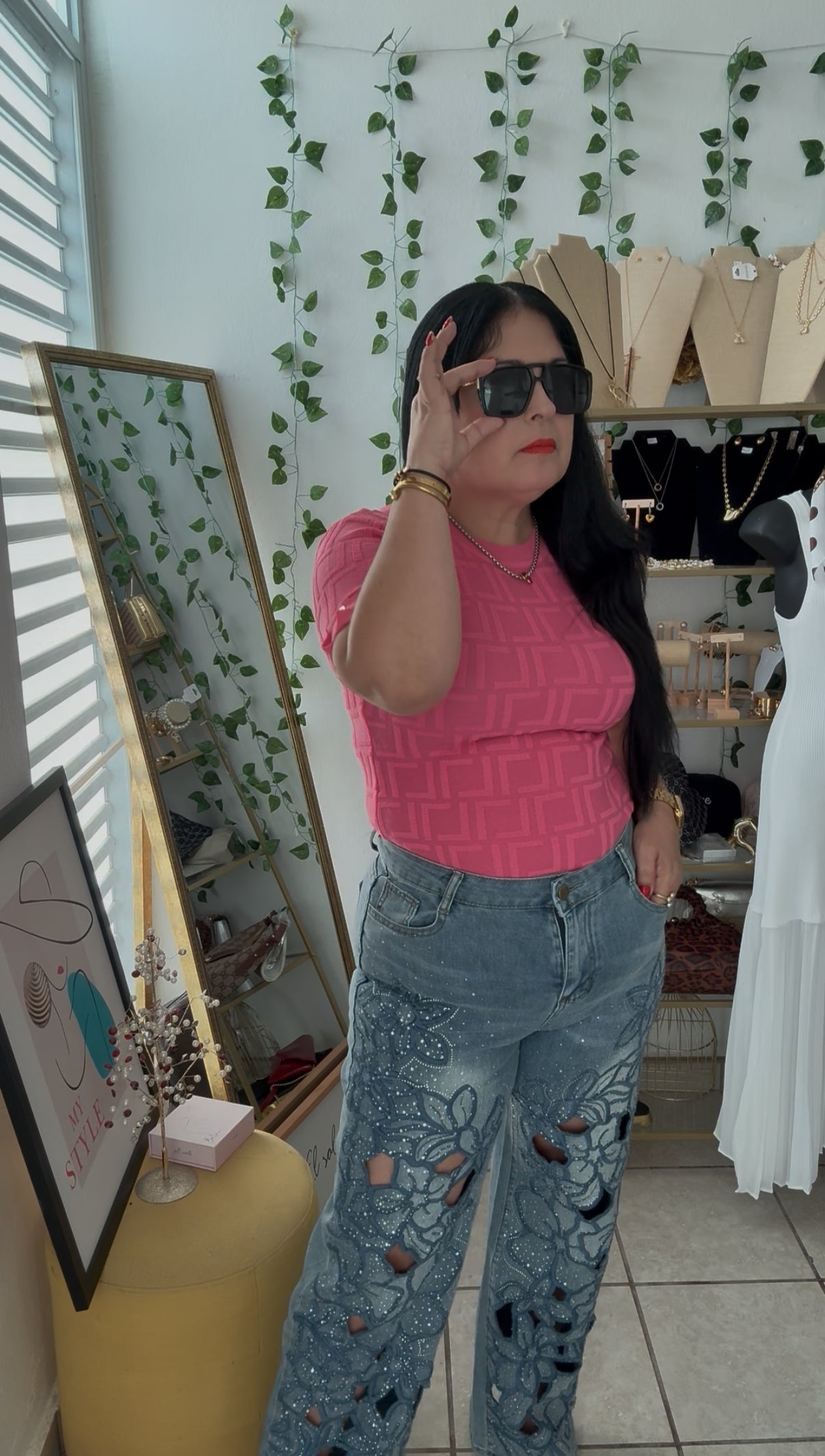 Pink Fen Inspo Top