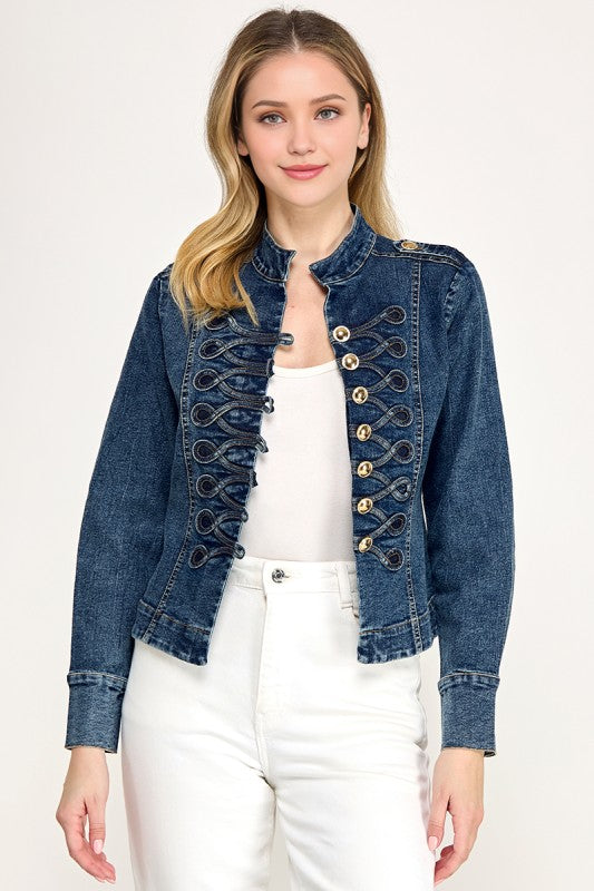 Pre-order Nov 2 Military Denim Jacket