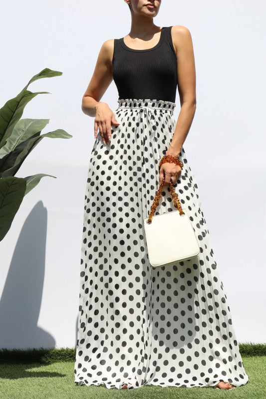 Pre-order June 29 Polka Dot Maxi Dress