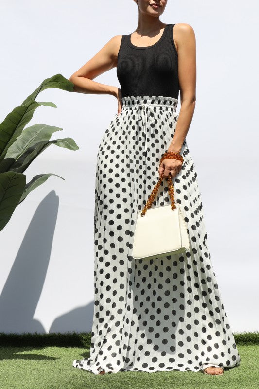 Pre-order June 29 Polka Dot Maxi Dress