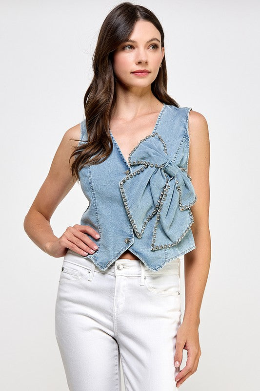 Light Denim Vest