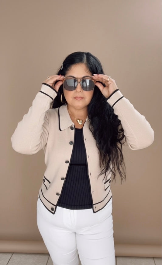 Taupe Cardigan