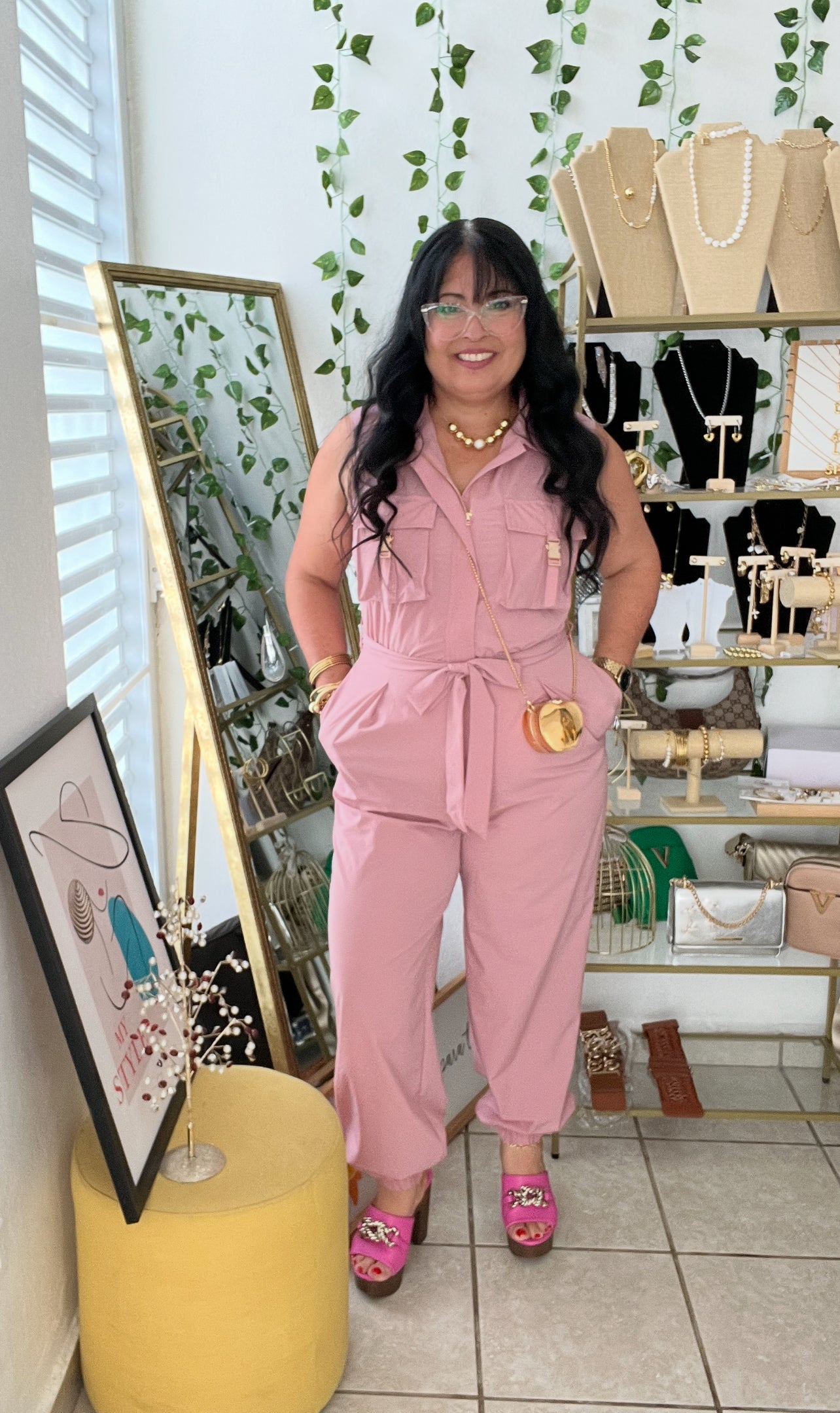 Pre-orden Julio 7Mauve Jogger Jumpsuit