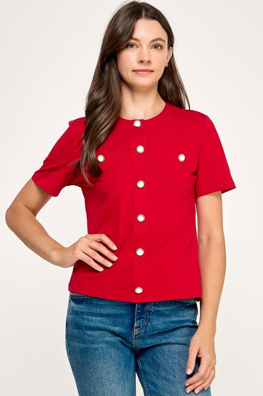 Pre-order Agosto 30 Red T-Shirt
