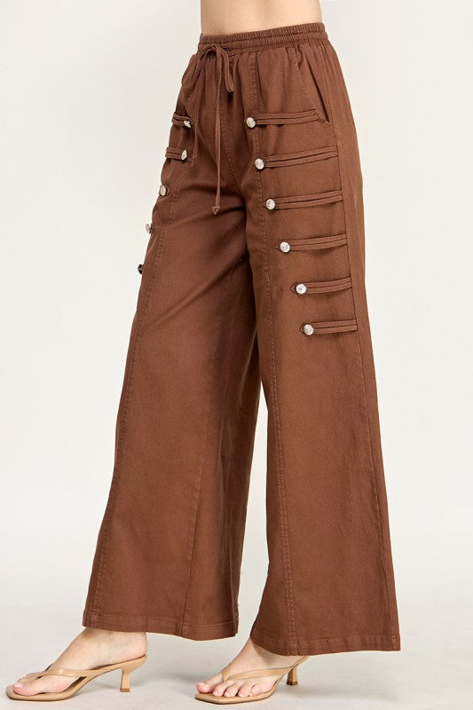 Pre-order Oct 12 Brown Military Pants