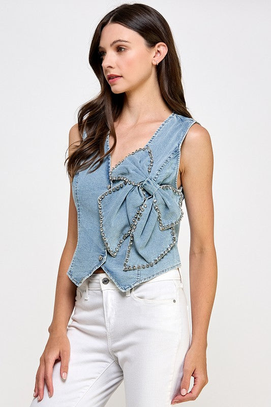 Light Denim Vest