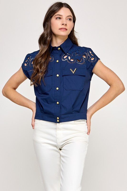 Navy Inspo Shirt