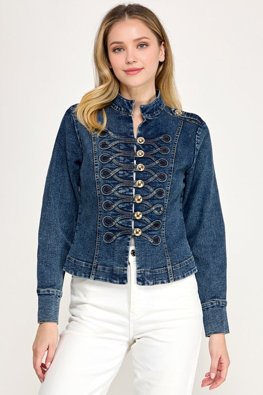 Pre-order Nov 2 Military Denim Jacket