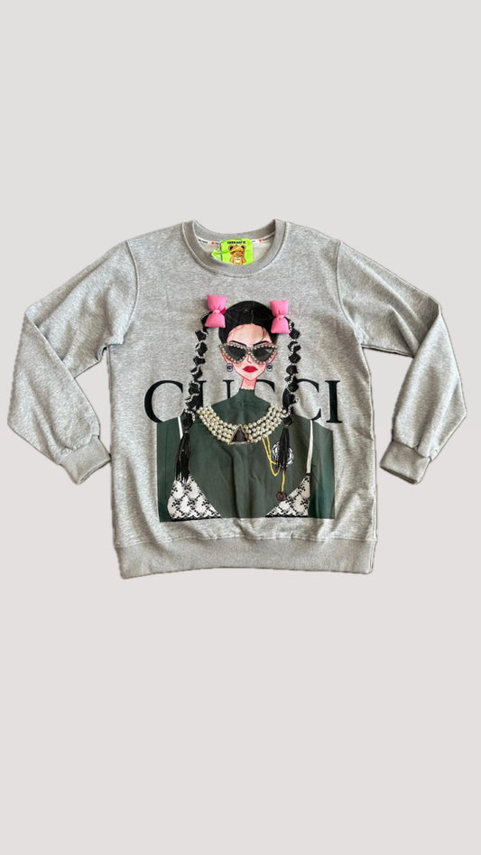 Gray Girl Sweater