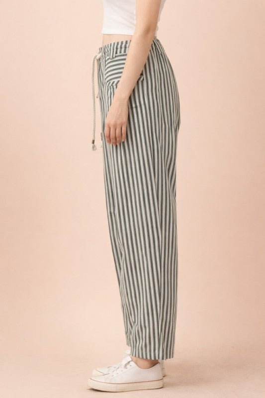 Olive Barrel Pant
