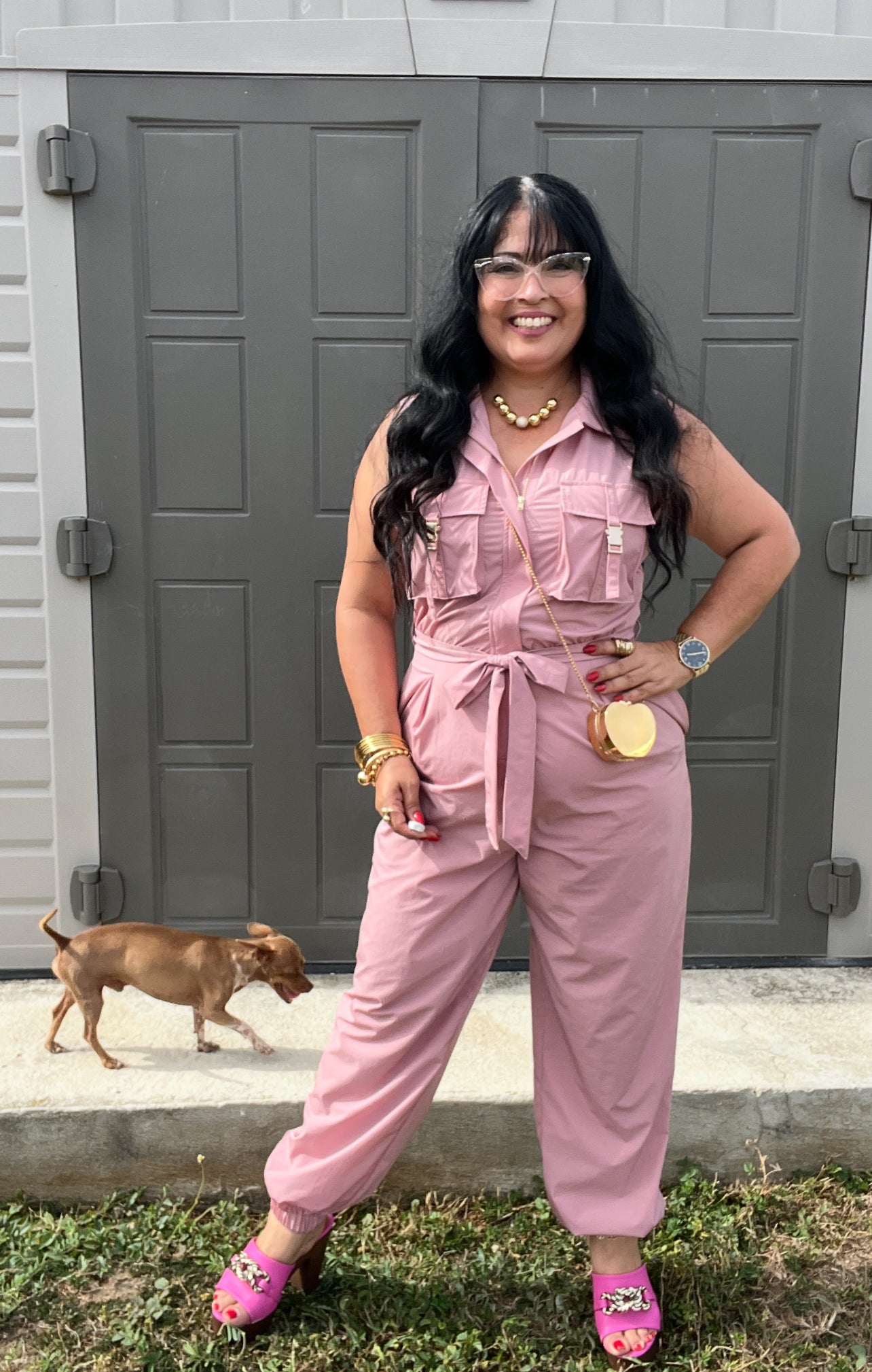 Pre-orden Julio 7Mauve Jogger Jumpsuit