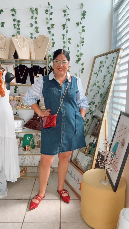 Oversize Denim Dress