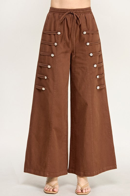Pre-order Oct 12 Brown Military Pants