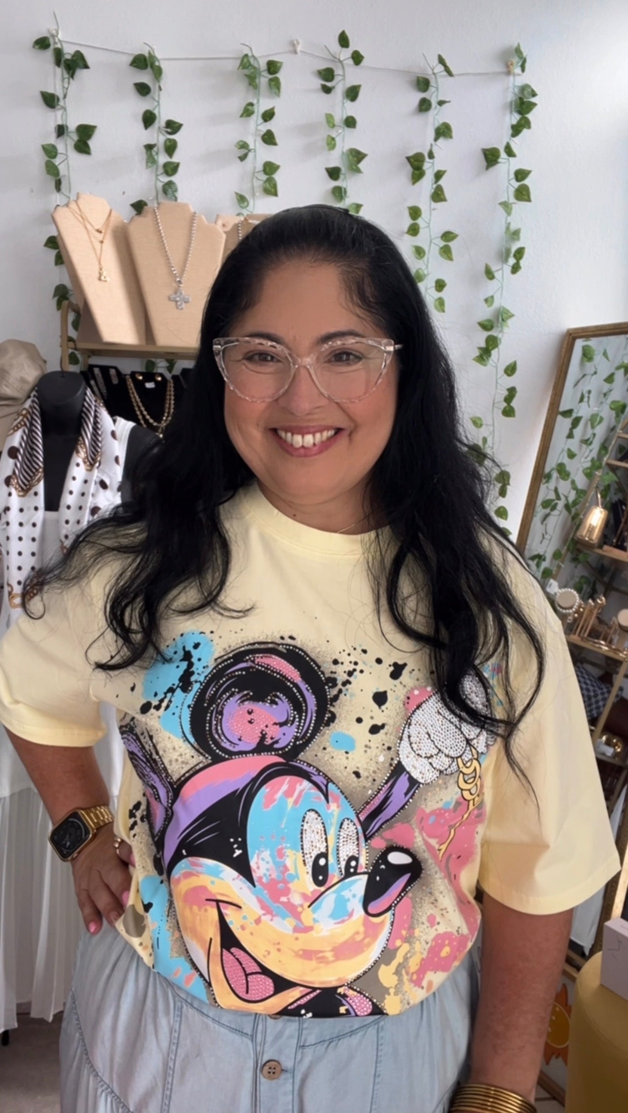 Yellow Mickey Oversize (L)