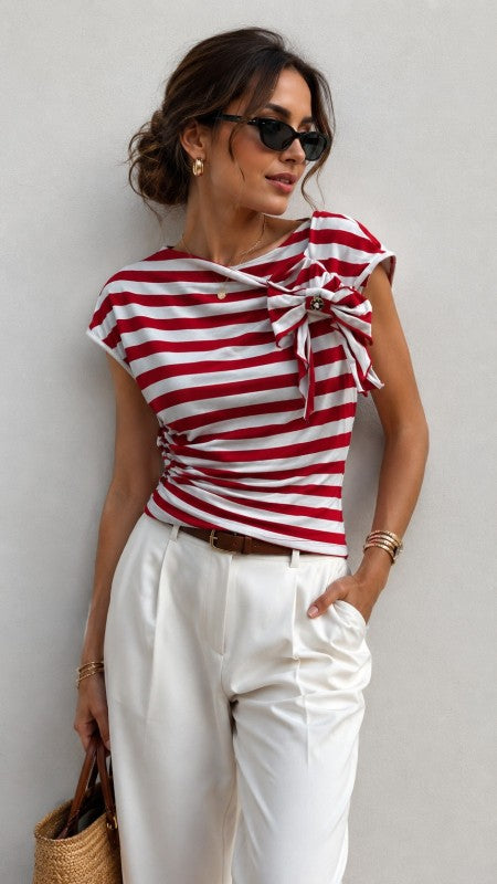 Red Stripe T-Shirt