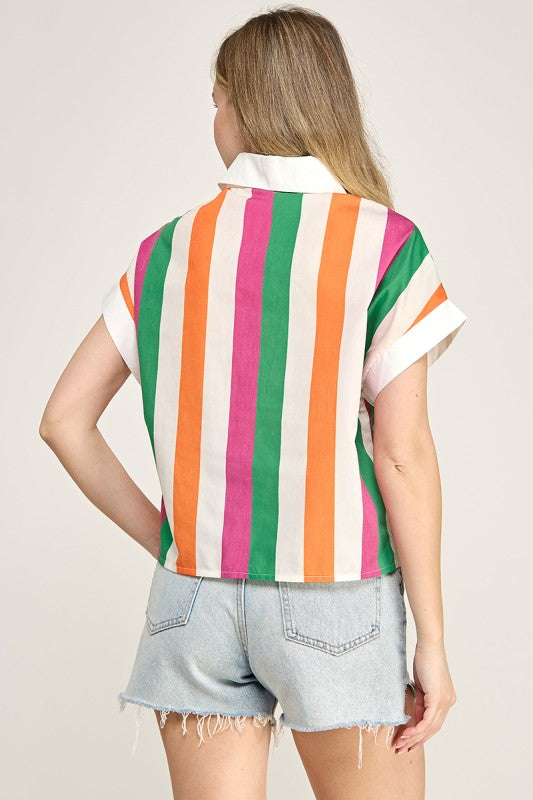 Vertical Stripe Shirt