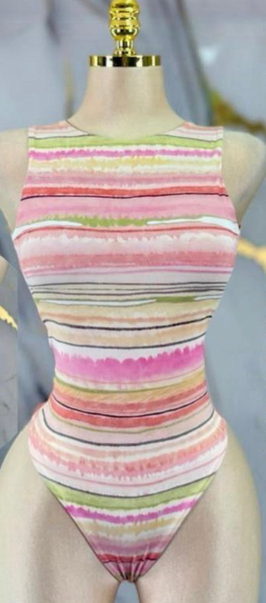 Pink Body Suit