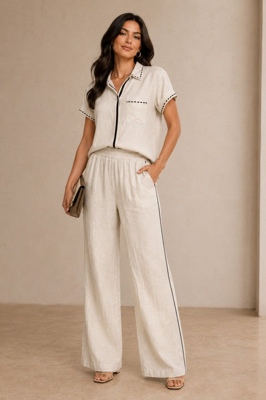Ivory Linen Set