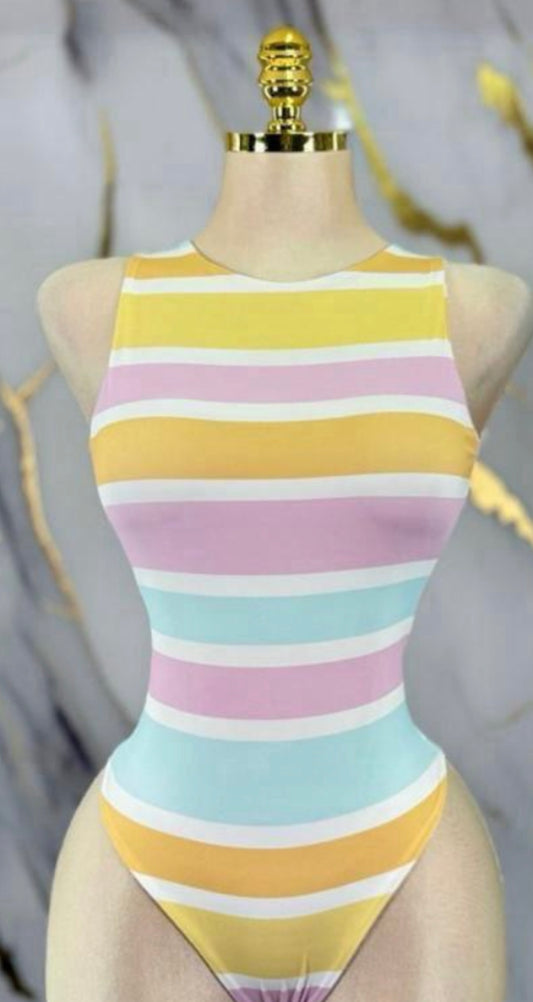Multi Color Body Suit