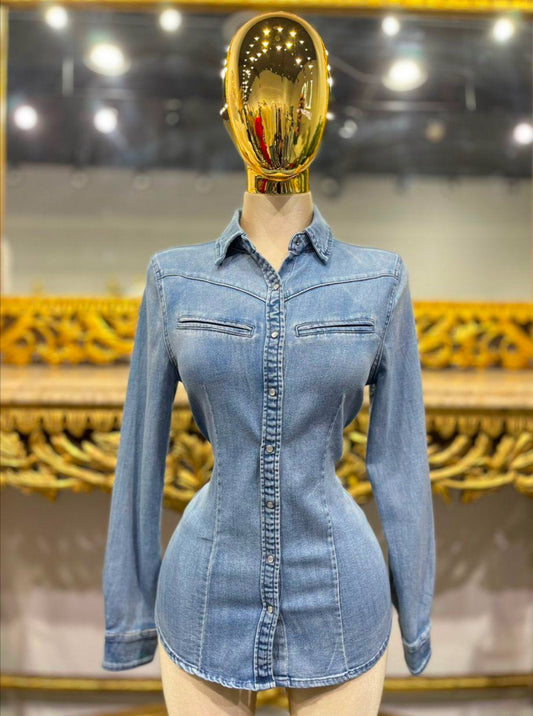 Denim Blouse
