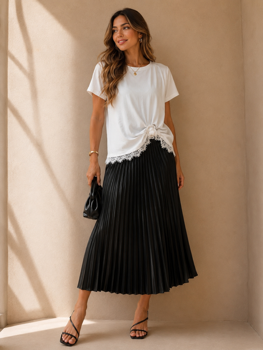 White Flower T-Shirt
